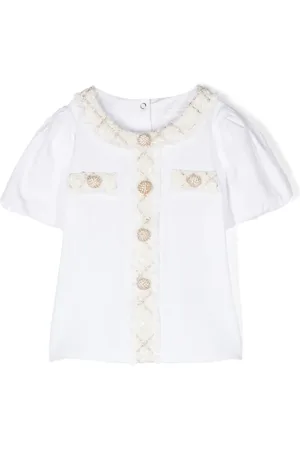 PATACHOU Playera con ribete de bouclé