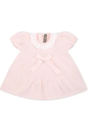 LITTLE BEAR Vestido tejido con moño