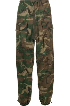 Givenchy Pantalones cargo con estampado militar