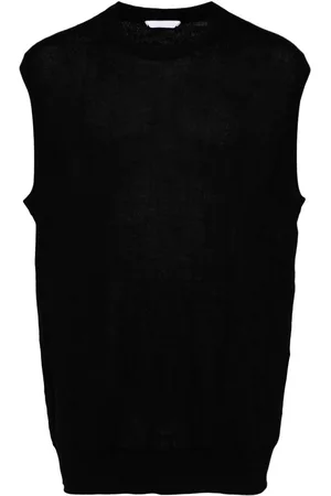 Helmut Lang Chaleco tejido en intarsia