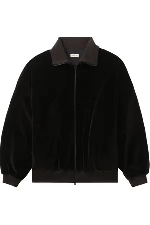 FEAR OF GOD Chamarra de terciopelo con aplique del logo