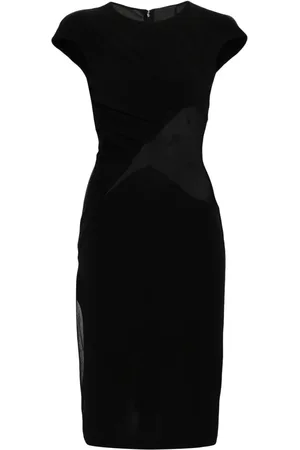 Givenchy Vestido midi con paneles