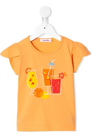 Familiar Playera con estampado gráfico