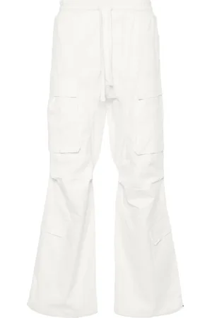 THOM KROM Pantalones cargo con diseño ancho