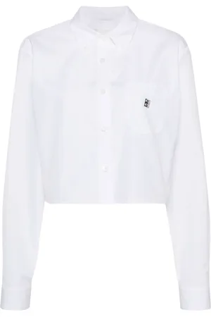 Givenchy Camisa con placa del logo