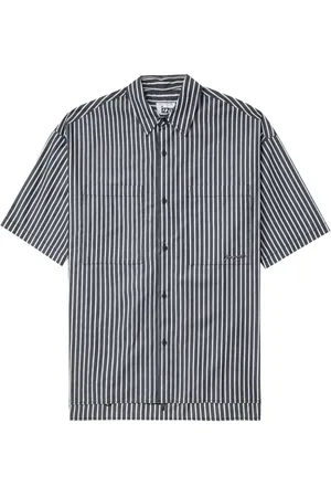 Izzue Camisa con rayas estampadas