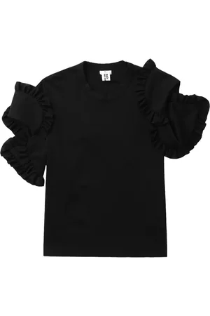 NOIR KEI NINOMIYA Playera con volantes