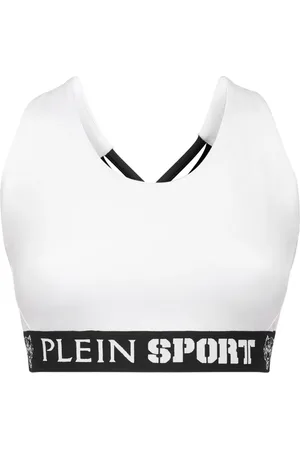 Philipp Plein Bra deportivo con banda del logo