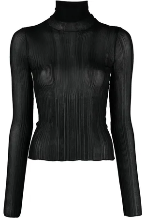 Givenchy Top tejido semitransparente