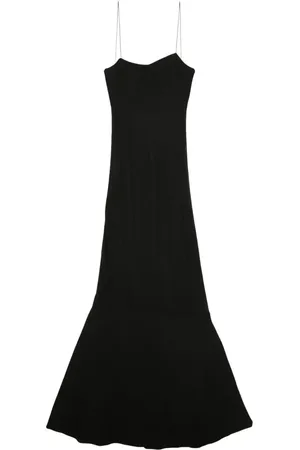 Jacquemus Vestido largo de tejido fino