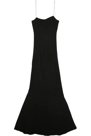 Jacquemus Vestido largo de tejido fino