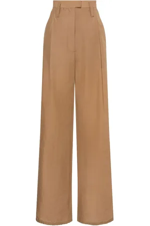 Serafini Pantalones anchos con tiro alto