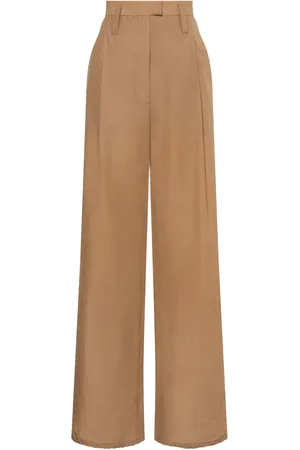 Serafini Pantalones anchos con tiro alto