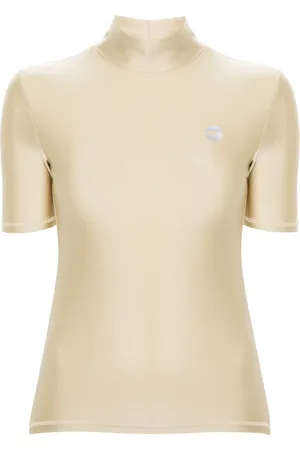 COPERNI Playera con logo y cuello de tortuga