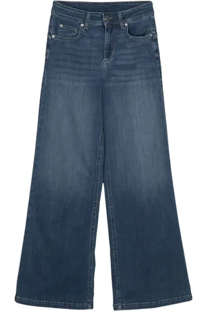 Liu Jo Jeans acampanados con parche del logo