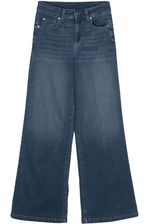 Liu Jo Jeans acampanados con parche del logo