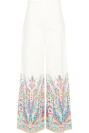 Etro Pantalones con estampado botánico