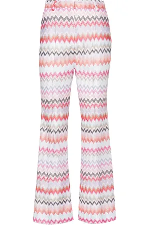 Missoni Pantalones de vestir en zigzag
