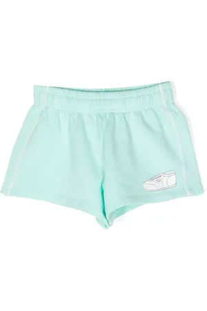 Mini Rodini Shorts con logo estampado