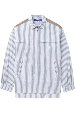 JUNYA WATANABE Camisa con rayas estampadas