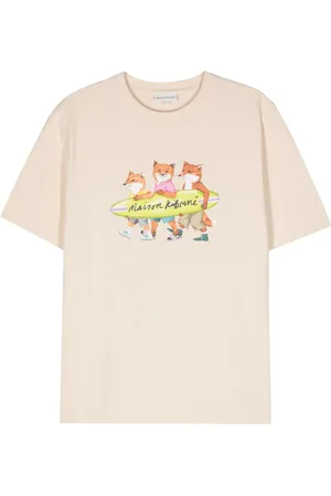 Maison Kitsuné Playera con motivo Fox