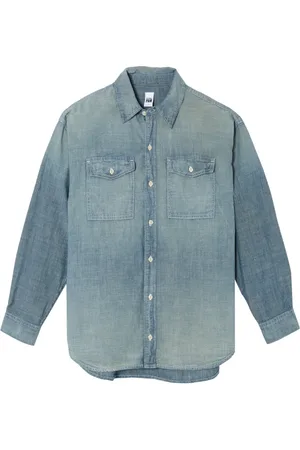 RE/DONE Camisa de chambray de x Pamela Anderson