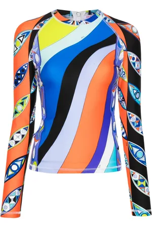 Puccini Top con estampado Girandole