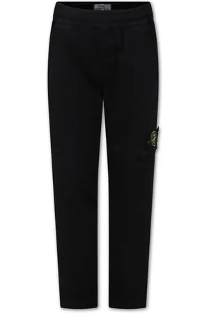 Stone Island Pantalones con parche Compass