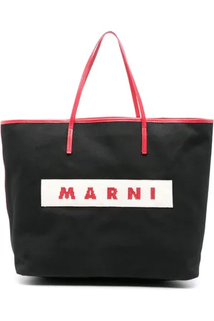 Marni Tote con parche del logo