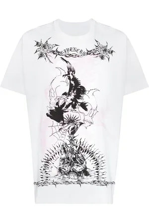 Givenchy Playera con estampado Gothic