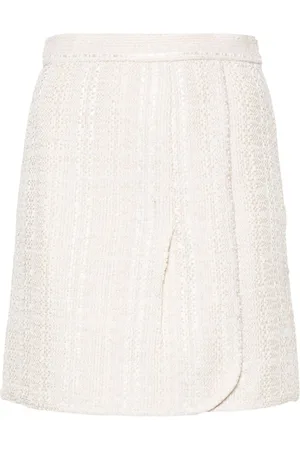IRO Falda corta de bouclé