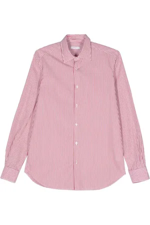 Boglioli Camisa con rayas estampadas