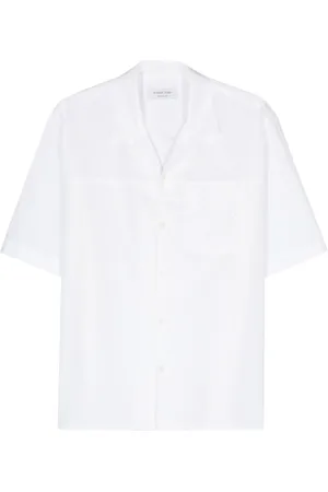 Marine Serre Camisa con bordado floral