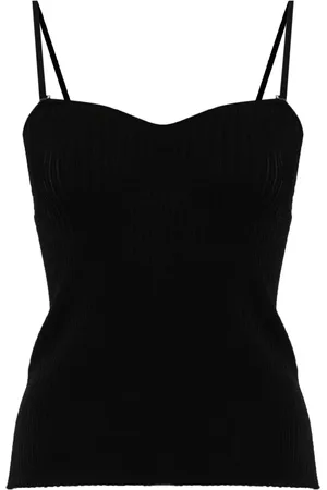 Emporio Armani Top de tirantes con escote en forma de corazón