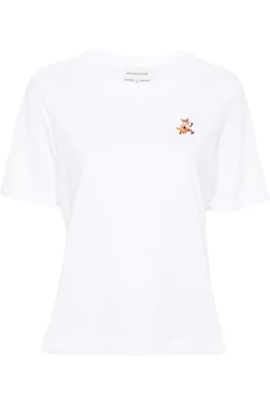 Maison Kitsuné Playera con aplique Speedy Fox
