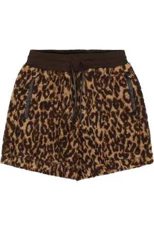 AMIRI Bermudas con estampado de leopardo