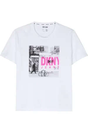 DKNY Playera con fotografía estampada