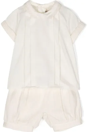LA STUPENDERIA Conjunto de shorts con pinzas