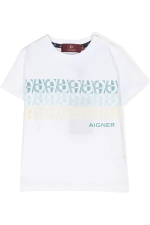 Aigner Playera con logo estampado