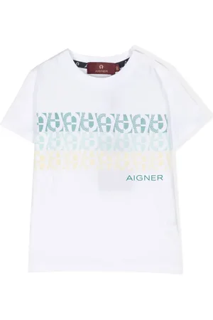 Aigner Playera con logo estampado