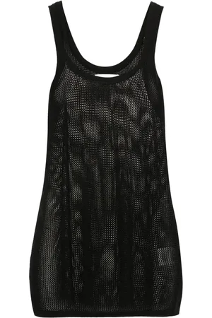 LANEUS Camiseta de tejido flojo