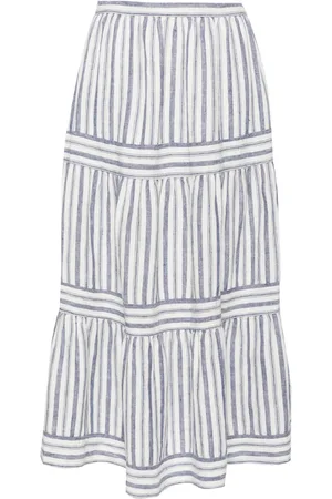 Ralph Lauren Falda midi con diseño acampanado