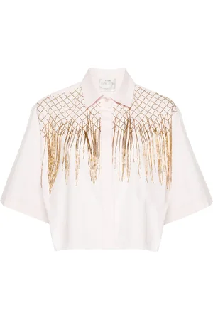 FORTE FORTE Camisa con cuentas