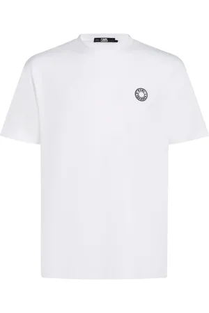 Karl Lagerfeld Playera con logo circular