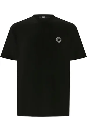 Karl Lagerfeld Playera con logo circular