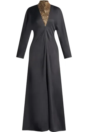 Salvatore Ferragamo Vestido de fiesta manga larga