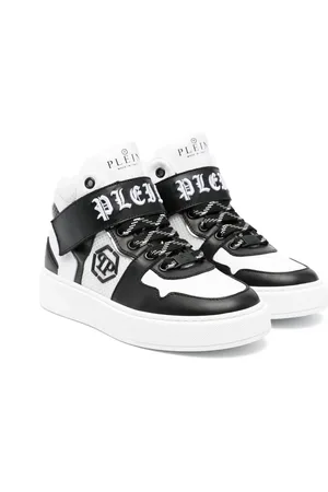 Philipp Plein Tenis con logo bordado