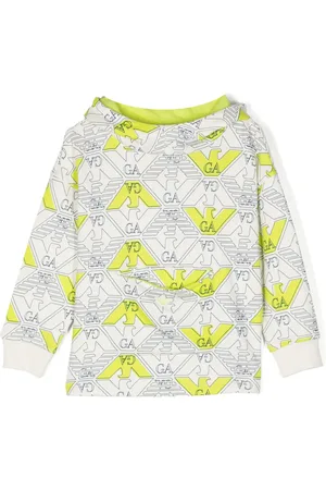 Emporio Armani Hoodie con logo estampado