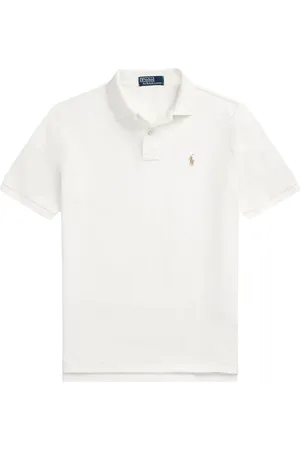 Ralph Lauren Playera tipo polo con logo bordado
