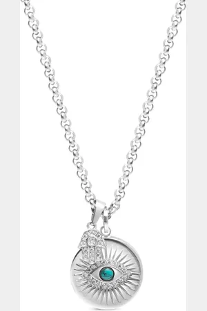 Nialaya Collar Evil Eye Hamsa Hand